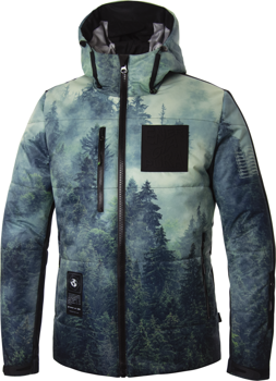 Kurtka narciarska ENERGIAPURA Life Junior Jacket Forest - 2022/23