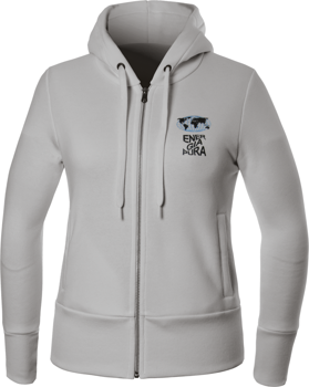 ENERGIAPURA Sweatshirt Full Zip With Hood Phoenix Lady Melange Grey - 2021/22
