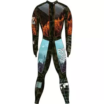 Race Suit ENERGIAPURA Life Black/Planet/Wave/Forest (noninsulated, padded) - 2022/23