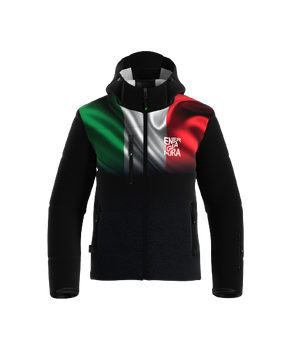 Ski Jacket ENERGIAPURA Luven Flag SR Black/Italy Flag - 2023/24