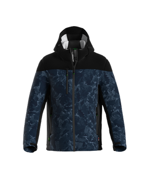Ski jacket ENERGIAPURA Flond Life Space SR Leaves Blue/Black- 2023/24