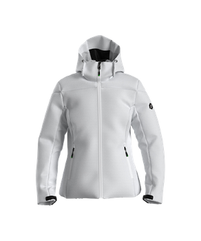 Ski jacket ENERGIAPURA Jacket With Hood Flond Lady Unicolor White - 2023/24