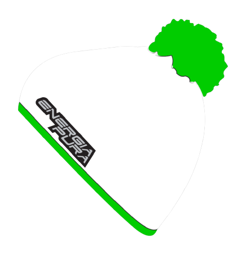 ENERGIAPURA PEAK NATURAL WHITE/FLUO GREEN Hat - 2021/22
