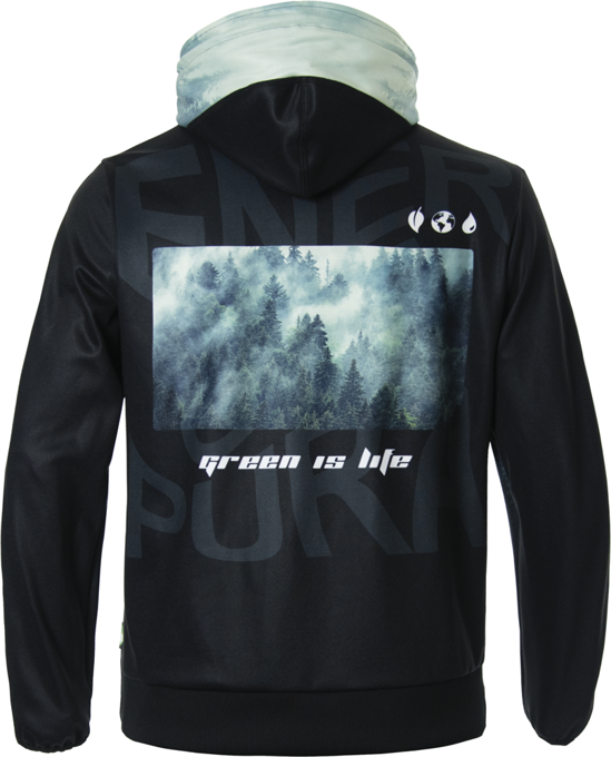 ENERGIAPURA Sweatshirt Full Zip With Hood Life Forest Junior - 2022/23