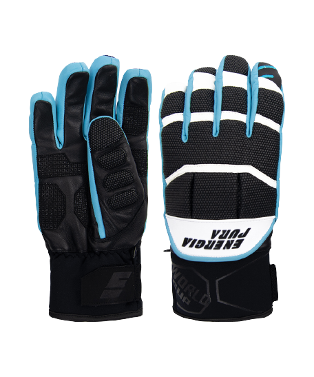 Gloves ENERGIAPURA Warrior Black/White/Turquoise - 2023/24