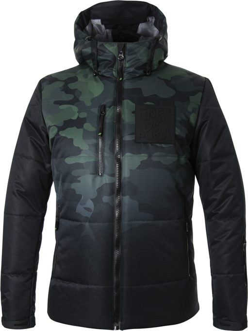 Ski jacket ENERGIAPURA Camouflage Jacket Camouflage Green - 2022/23