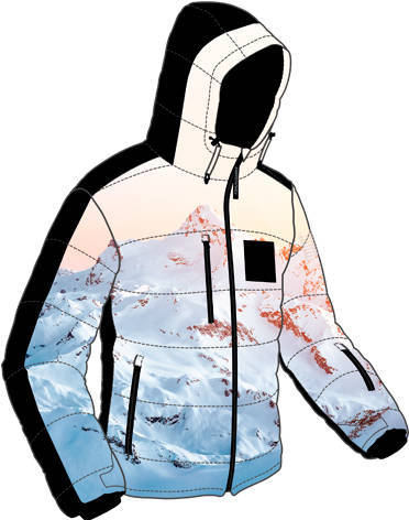Ski jacket ENERGIAPURA Life Jacket Mountains - 2022/23