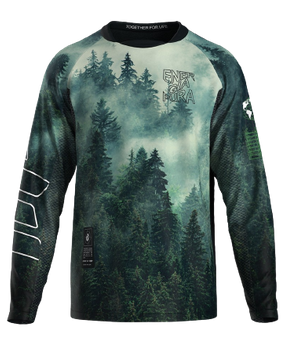 Fahrradtrikot Energiapura Argo Long Sleeve T-shirt Life Forest - 2023