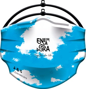 Maske ENERGIAPURA Safe Mask Cielo - 2022/23