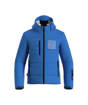 Ski jacket ENERGIAPURA Ilanz SR Turquoise/Black - 2023/24