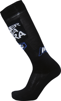 Skisocken ENERGIAPURA Long Socks Hovet Black/White/Blue - 2022/23