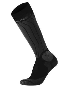 Skisocken ENERGIAPURA Long Socks Warm Anthracite - 2021/22