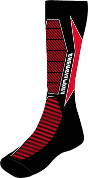 Skisocken ENERGIAPURA Long Socks Warm Red - 2021/22