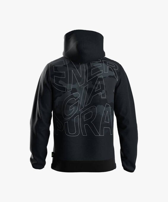 ENERGIAPURA Sweatshirt Full Zip With Camouflag Dark Grey - 2023/24