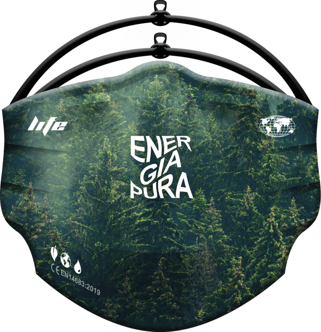 Maske ENERGIAPURA Safe Mask Junior Life Forest - 2022/23