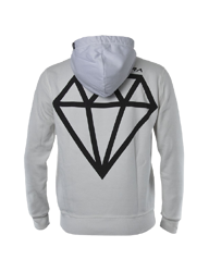 Bluse ENERGIAPURA Sweatshirt Svarte Like A Diamond White