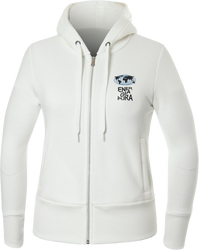 Bluza ENERGIAPURA Sweatshirt Full Zip With Hood Phoenix Lady White - 2021/22