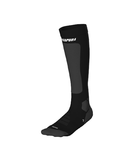 Skarpety narciarskie Energiapura Heat Merino Socks Anthracite/Black - 2025/26