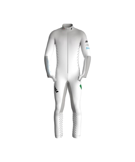 Rennanzug Energiapura Master White (non insulated, padded) - 2024/25