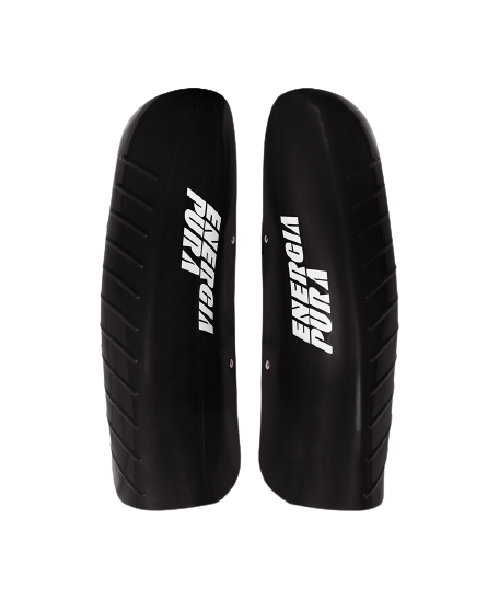 Ochraniacze na golenie ENERGIAPURA Shingurads Racing Junior Black/White - 2023/24