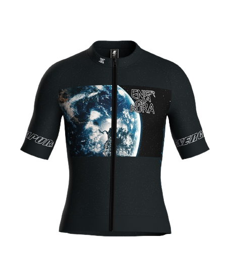 Koszulka rowerowa Energiapura T-Shirt Full Zip Life Planet Men/Ragl Alexander - 2023