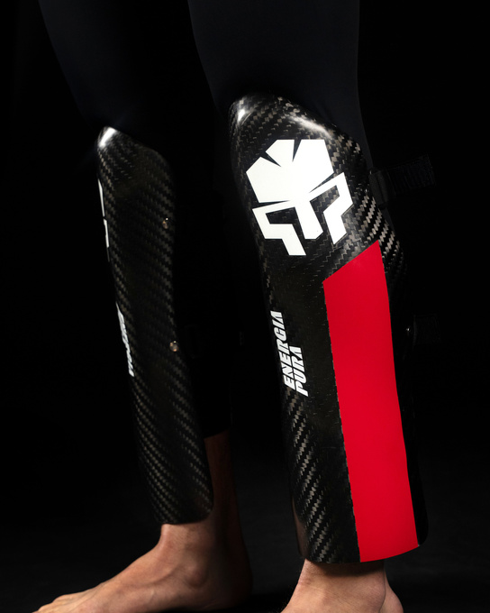 Ochraniacze na golenie Energiapura Carbon Pro SR Warrior - 2025/26