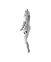 Rennanzug Energiapura Master White (non insulated, padded) - 2024/25