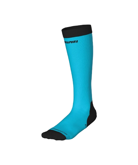 Skarpety narciarskie Energiapura Silk Socks Torqouoise/Black - 2025/26
