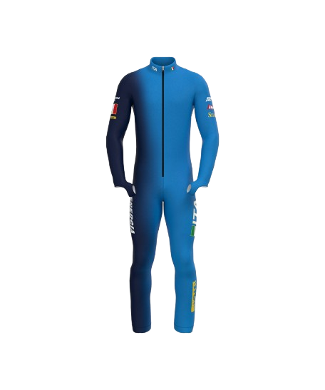 Race Suit Energiapura Competition Master PRO/Blue/Turchese (insulated, padded) - 2025/26