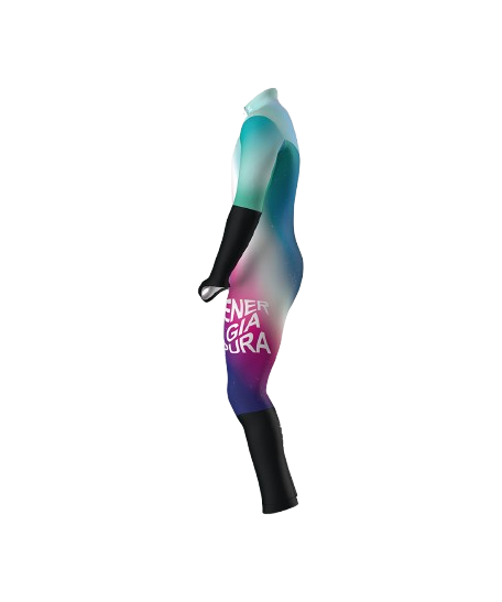 Race Suit Energiapura Junior/Aurora Multicolor (insulated, light padded) - 2025/26
