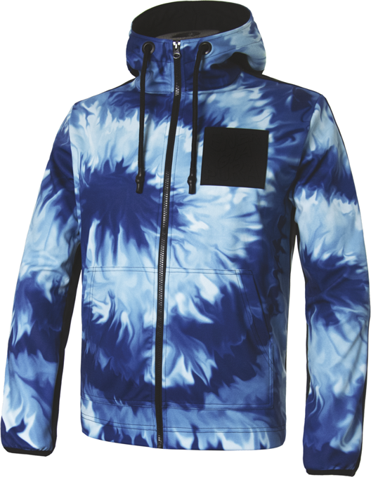 Bluza ENERGIAPURA Sweatshirt Full Zip With Hood Fluid Turquoise Junior - 2022/23
