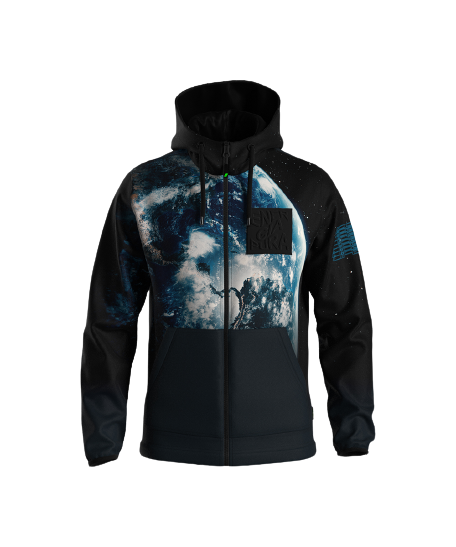 Bluza ENERGIAPURA Sweatshirt Full Zip With Hood Life Planet - 2021/22