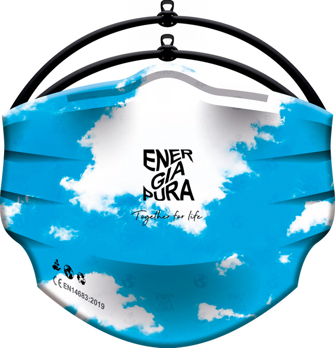 Maska ENERGIAPURA Safe Mask Cielo - 2022/23