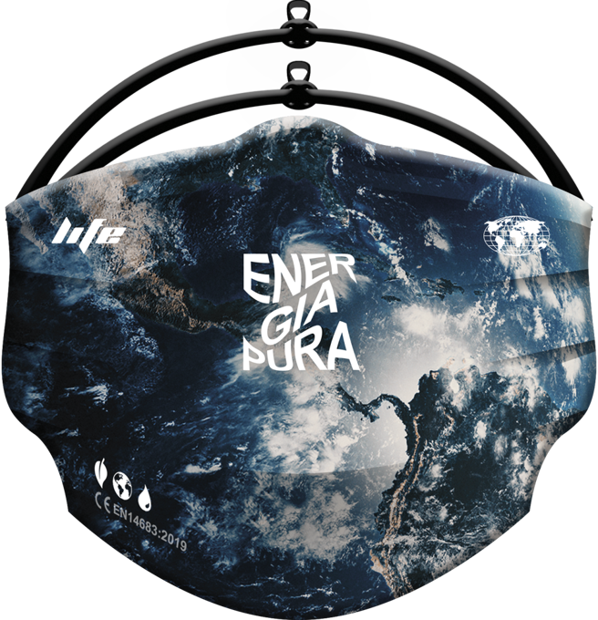 Maska ENERGIAPURA Safe Mask Life Planet - 2022/23