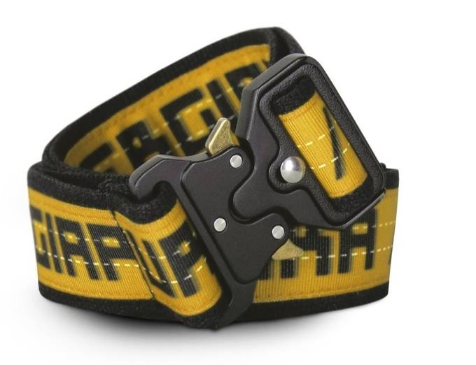 Pasek ENERGIAPURA Cintura Black/Yellow Men - 2021/22